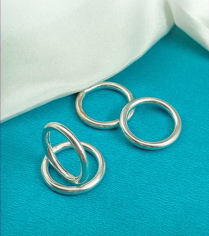 Timeless Silver Stackable Toe Rings